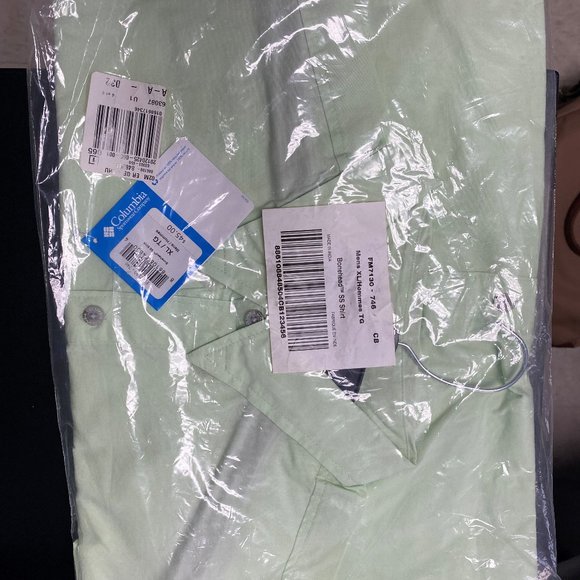 Columbia Bonehead Short Sleeve Shirt size XL NWT - Picture 4 of 9